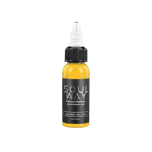 SOULWAY INK GOLDEN YELLOW 1 OZ