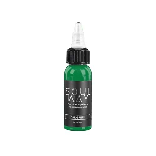 SOULWAY INK CAL GREEN 1 OZ