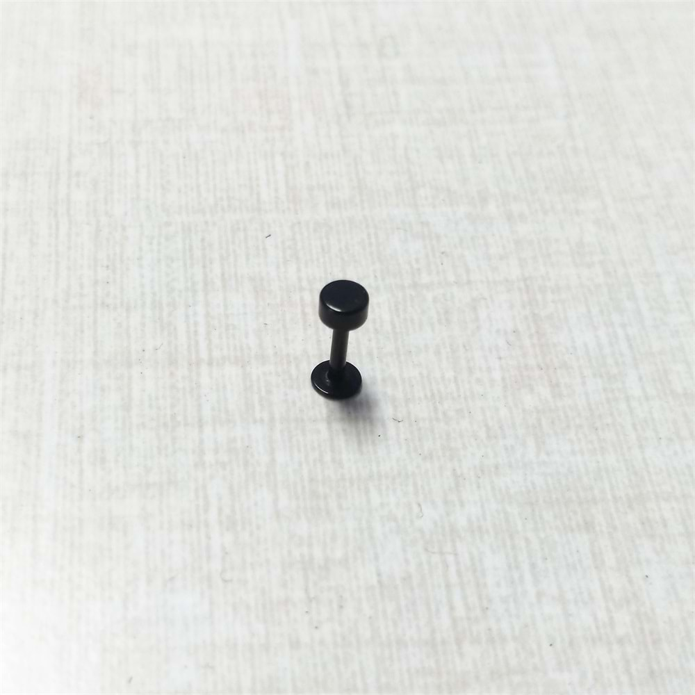 LABRET BLACK DISK 1,2*6*2*3