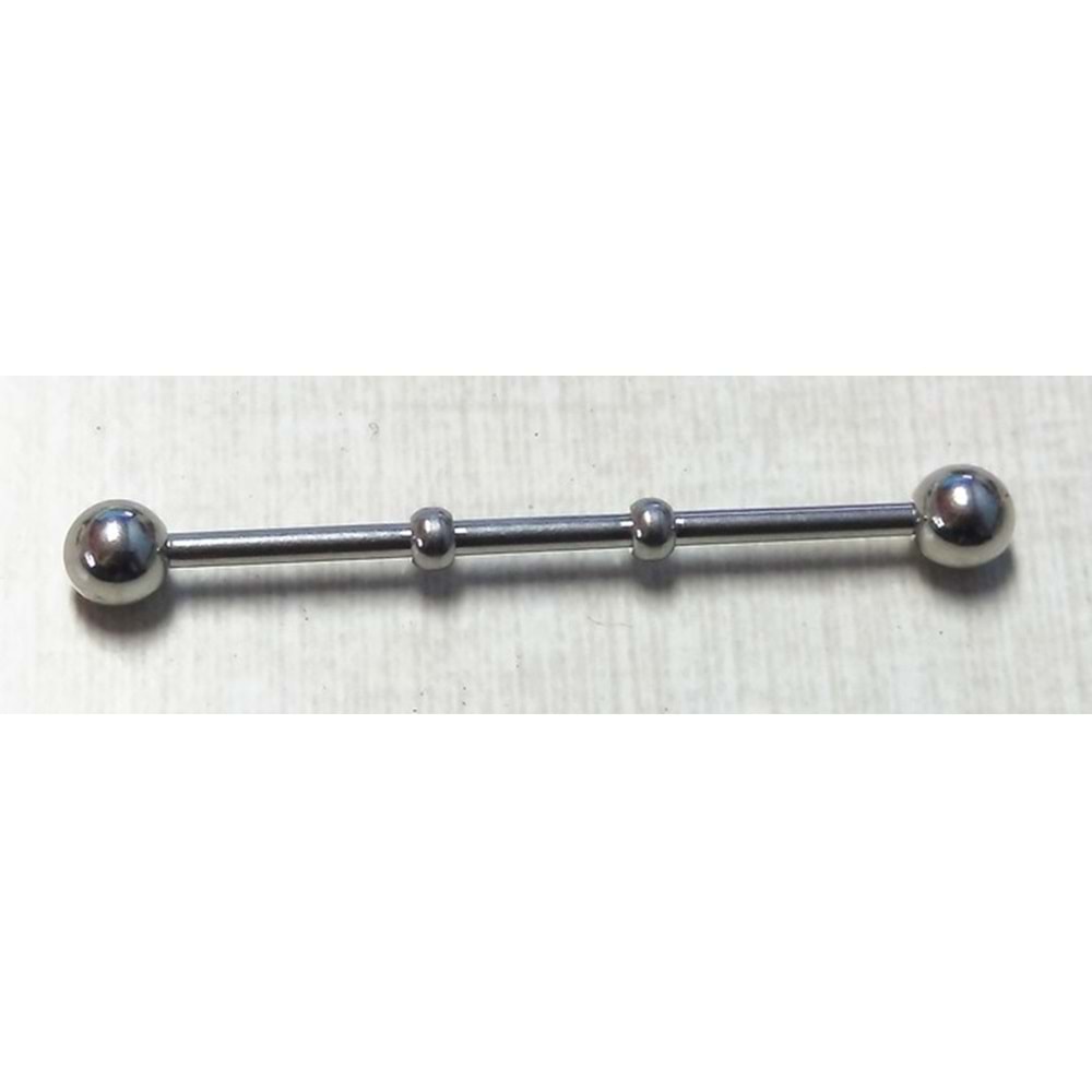 INDUSTRIAL BARBELL STEEL 2HALKA 1,6*36*5/5