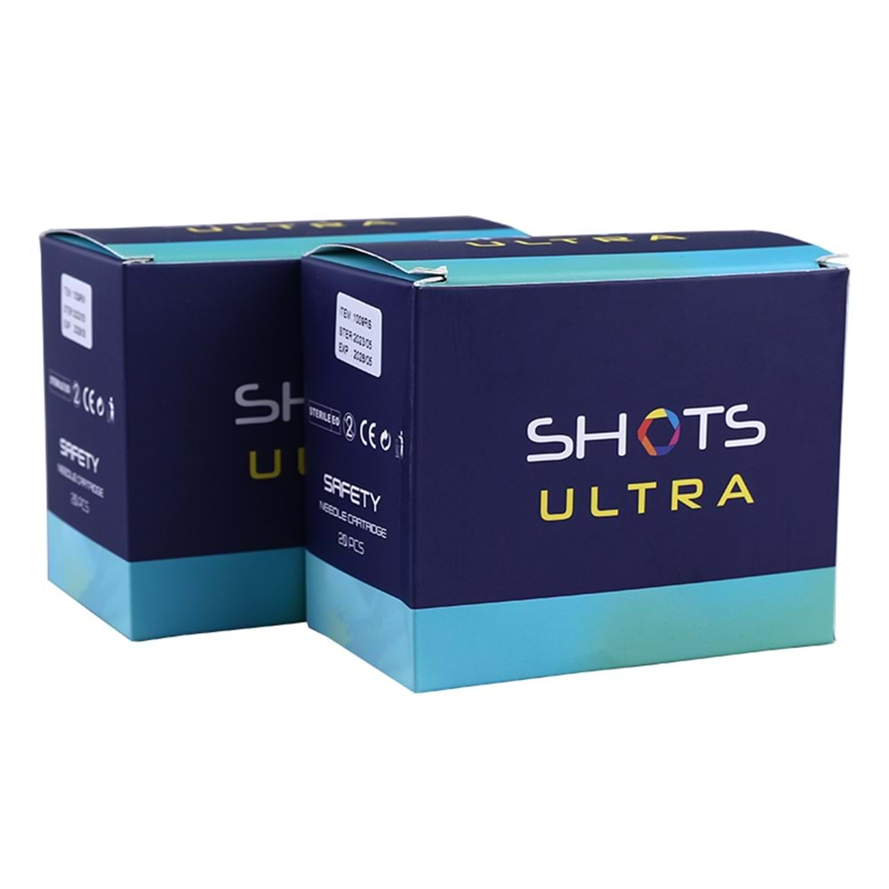 SHOTS ULTRA KARTUŞ DÖVME İĞNESİ 1209RM(20ADET/KUTU)