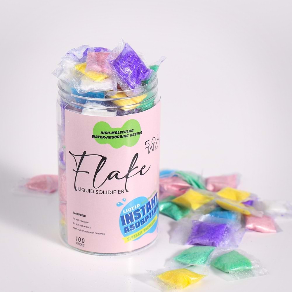 SOULWAY FLAKE ATIK SU KATILAŞTIRMA PUDRASI 2GRX100ADET