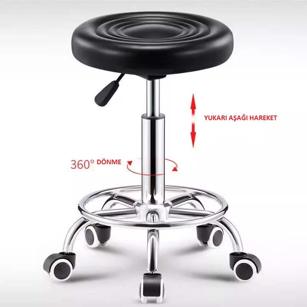 DÖVMECİ TABURESİ 360 DÖNEN