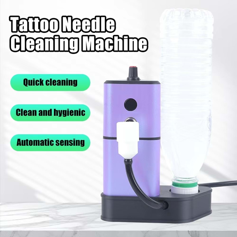 SU TANKLI İĞNE YIKAMA MAKİNESİ SARJLI YEŞİL