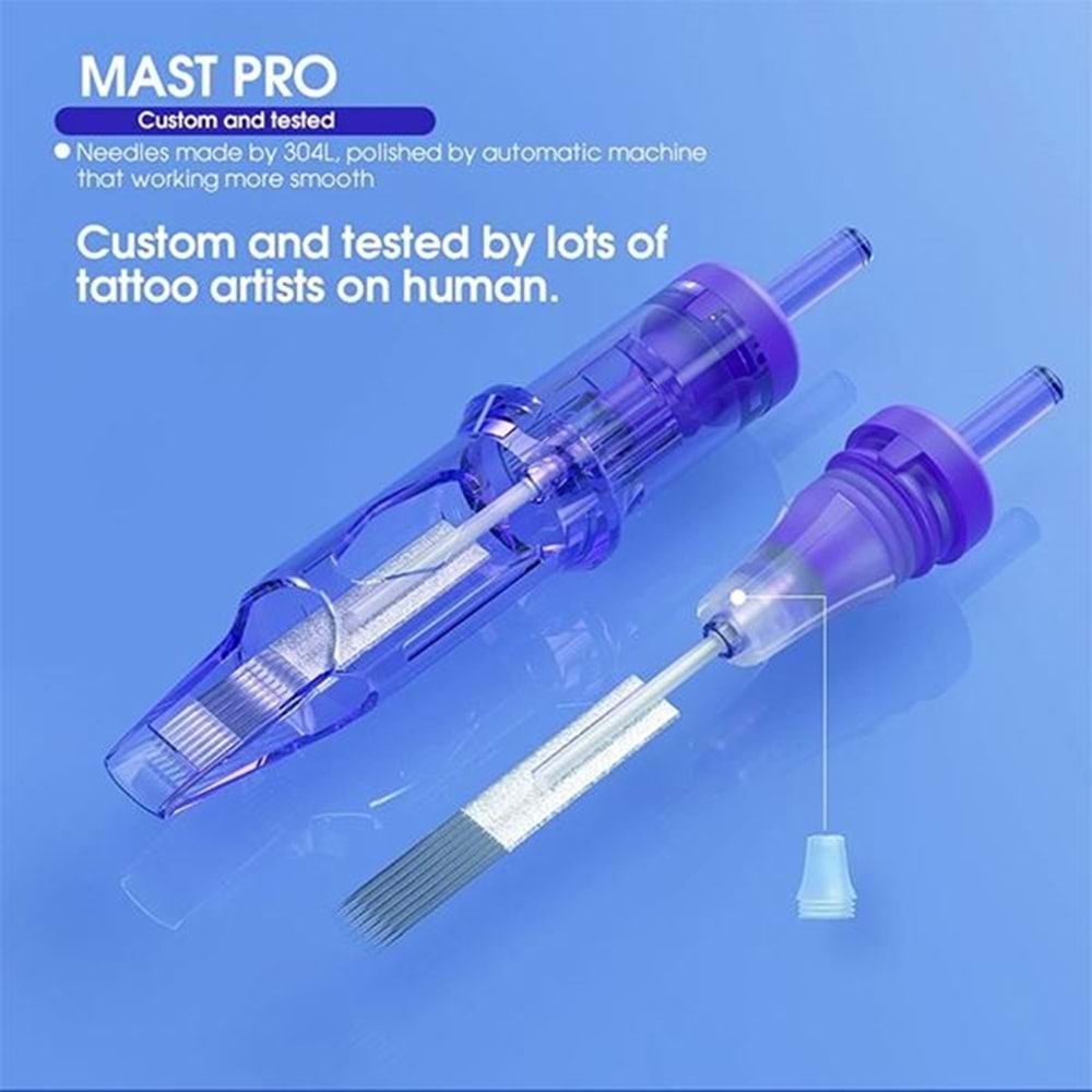 MAST PRO KARTUŞ İĞNE 1027RM (20ADET/KUTU)