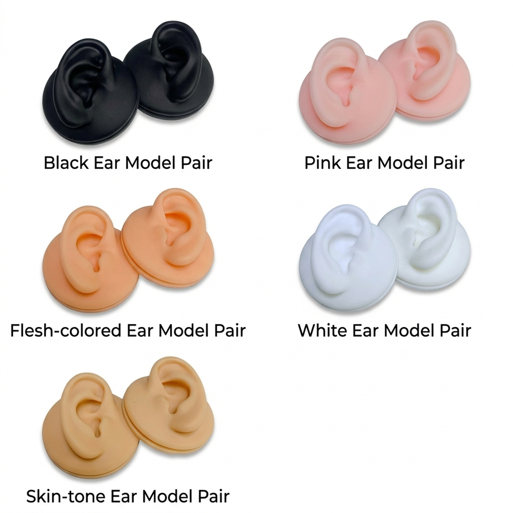 SİLİKON PİERCİNG PRATİK VE SUNUM STANDI KULAK-TEN SOL