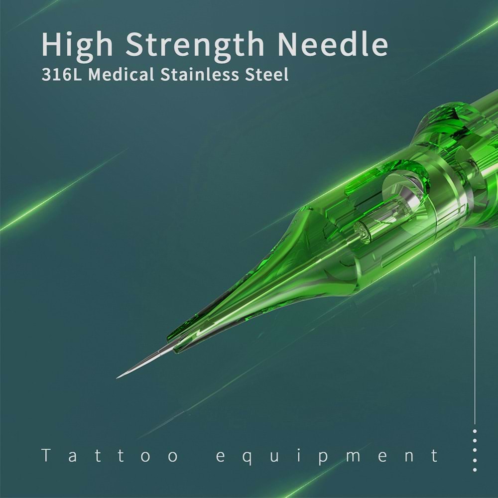 SHOTS HYPER KARTUŞ DÖVME İĞNESİ 1005RS(10ADET/KUTU)