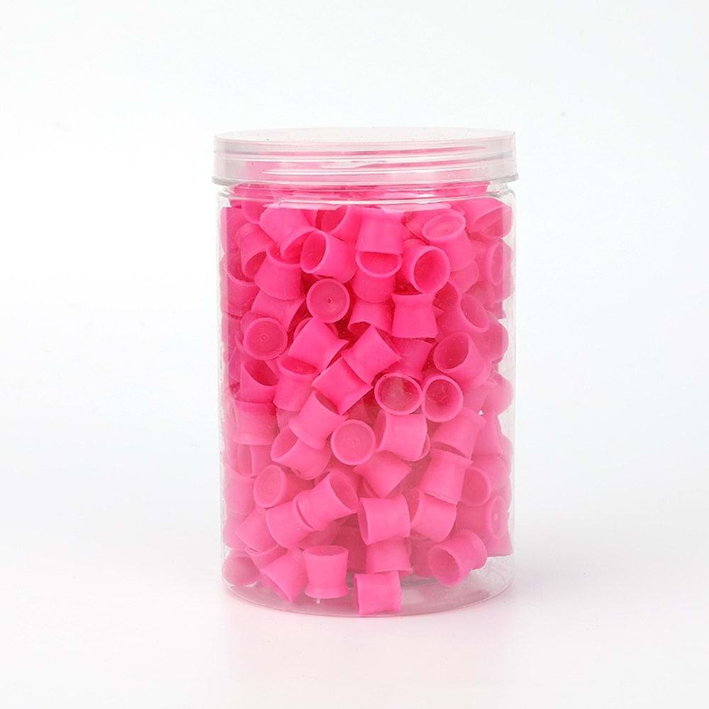 YUVARLAK BOYA POTASI (200 ADET) PEMBE