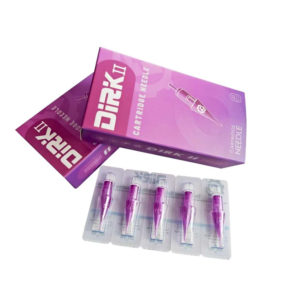 DİRK 2 KARTUŞ DÖVME İĞNESİ 1011RL(20ADET/KUTU)
