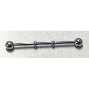 INDUSTRIAL BARBELL STEEL 2HALKA 1,6*36*5/5