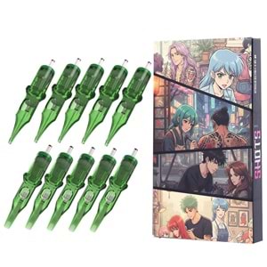 SHOTS HYPER KARTUŞ DÖVME İĞNESİ 1005RL(10ADET/KUTU)