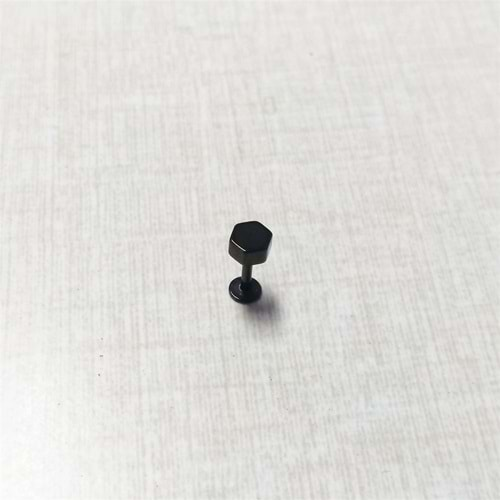 LABRET BLACK ALTIGEN 1,2*6