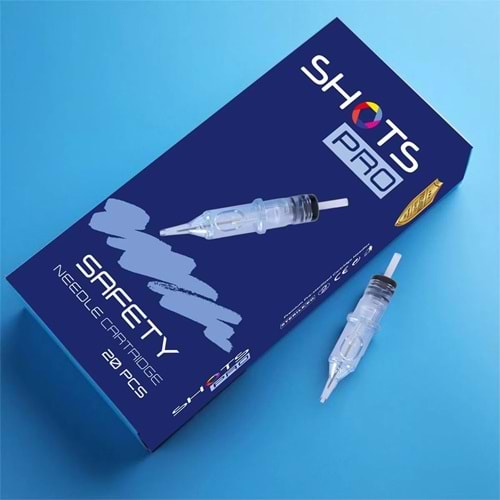 SHOTS PRO KARTUŞ DÖVME İĞNESİ 1027RM(20ADET/KUTU)