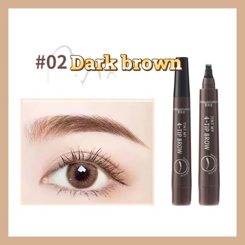 KAŞ DOLGU MAKYAJ KALEMİ #2 DARK BROWN