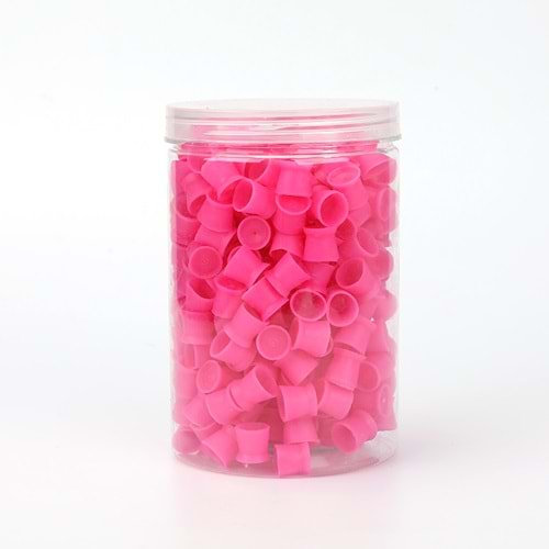YUVARLAK BOYA POTASI (200 ADET) PEMBE