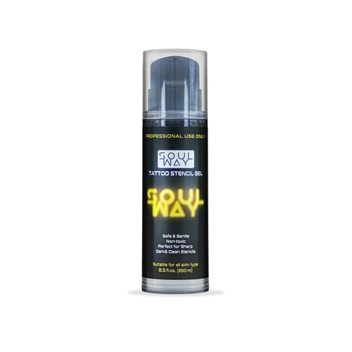 SOULWAY AIRLESS 250ML BLACK TRANSFER SIVISI