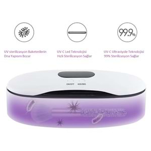 60/90S ŞARJLI UV STERİLİZASYON CİHAZI