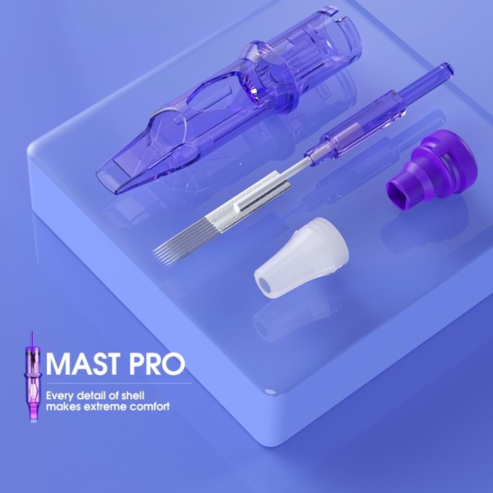MAST PRO KARTUŞ İĞNE 1207RS (20ADET/KUTU)