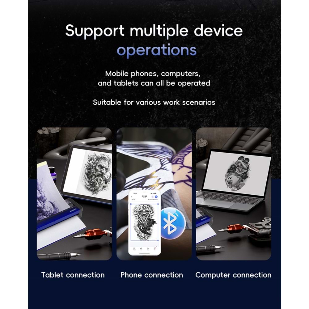 AIMO X5 TATTOO PRINTER ŞABLON YAZICISI