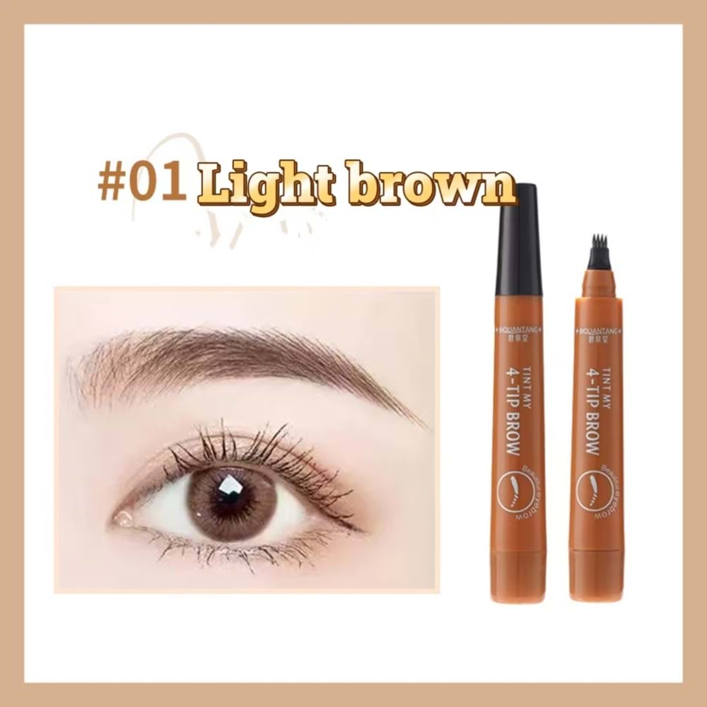 KAŞ DOLGU MAKYAJ KALEMİ #1 LIGHT BROWN