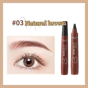 KAŞ DOLGU MAKYAJ KALEMİ #3 NATURAL BROWN