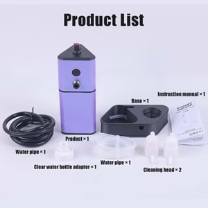 SU TANKLI İĞNE YIKAMA MAKİNESİ SARJLI YEŞİL