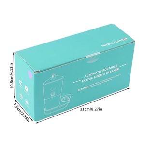 SU TANKLI İĞNE YIKAMA MAKİNESİ SARJLI KIRMIZI