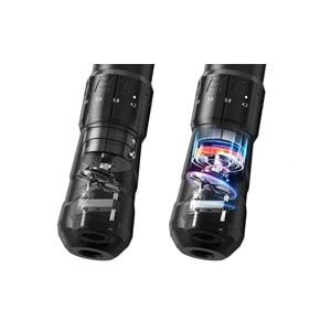 XNET 12M8 by AMBITION PEN DÖVME MAKİNESİ-SİYAH