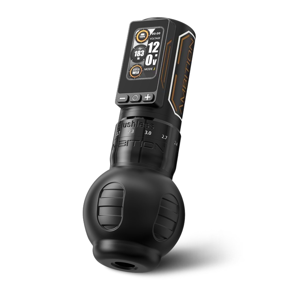 AMBITION NINJA MAX 280 PEN DÖVME MAKİNESİ-SİYAH