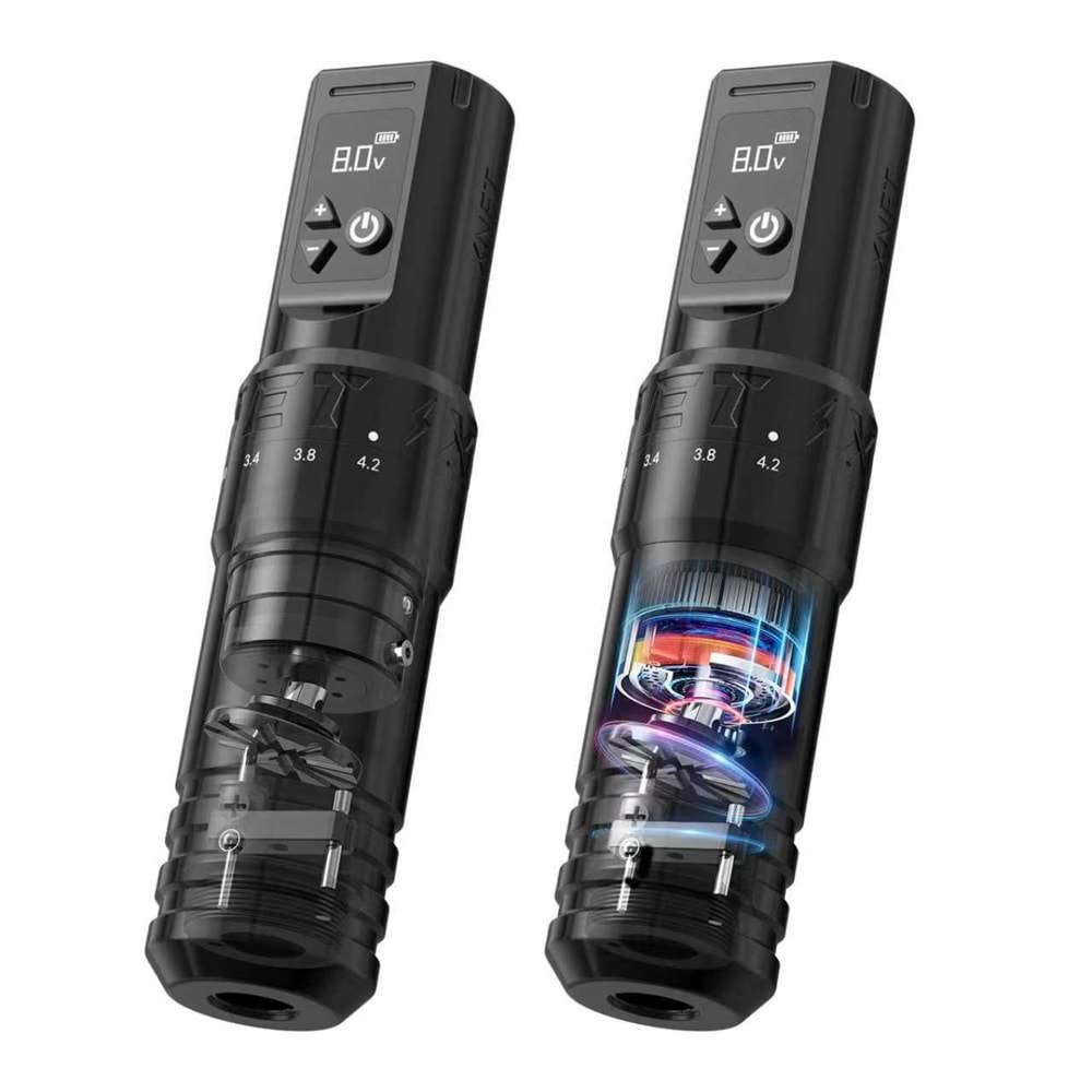 XNET 12M9 by AMBITION PEN DÖVME MAKİNESİ-SİYAH