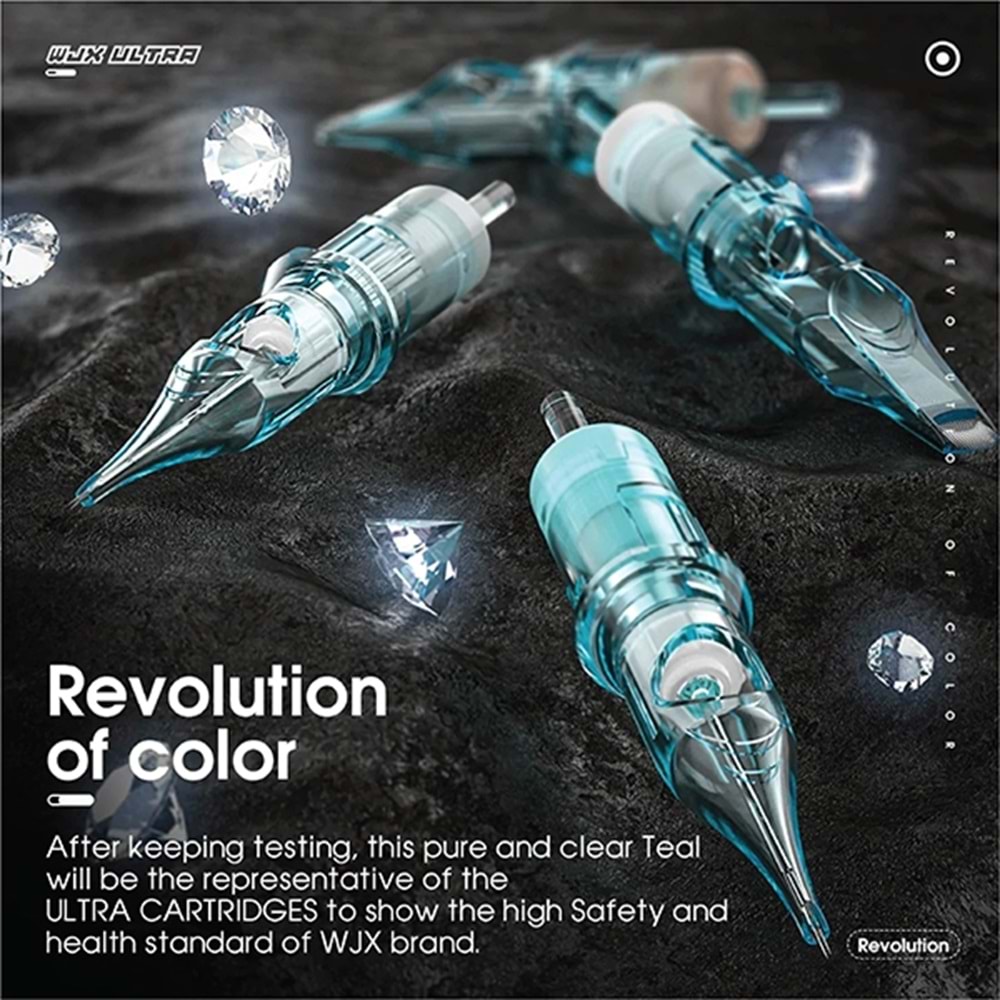 WJX ULTRA KARTUŞ İĞNE 0807RL (20ADET/KUTU)