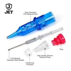 JET KARTUŞ DÖVME İĞNESİ 1007RL(20ADET/KUTU)