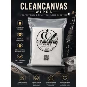 CLEAN CANVAS DÖVME TEMİZLEME HAVLUSU